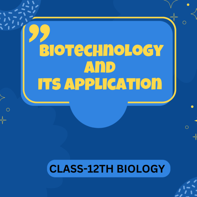 Biotechnology and Its Application - 01