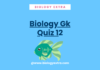 Biology Gk Quiz